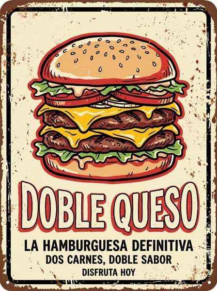 Diseño H01 del Pack Burger Deco