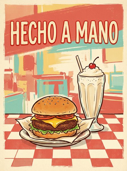 Diseño H02 del Pack Burger Deco