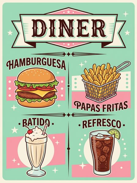 Diseño H19 del Pack Burger Deco
