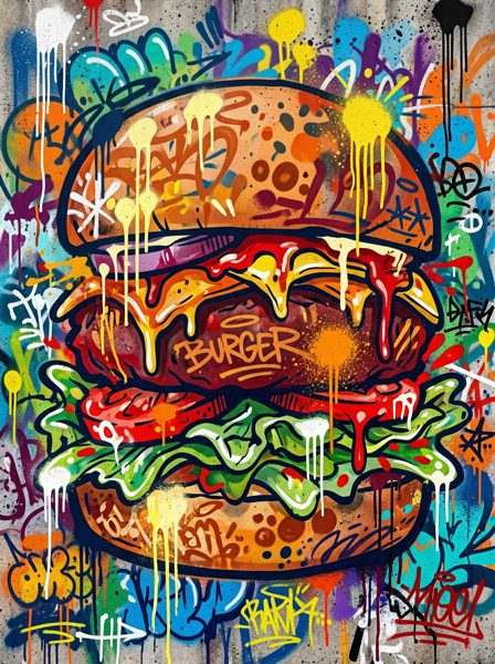 Diseño H40 del Pack Burger Deco